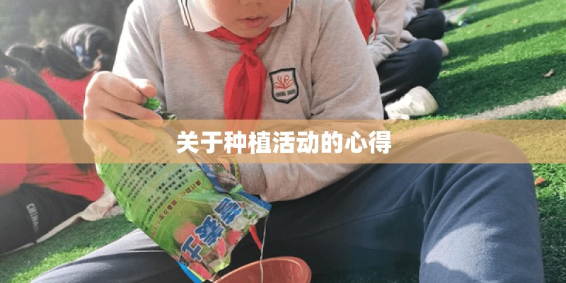 关于种植活动的心得